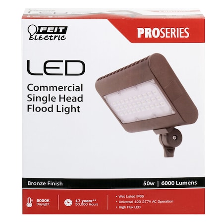 FEIT ELECTRIC 8.5 In Led Commercial Fl S8.5CSFL/850/BZ